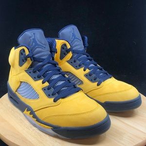 Jordan | Shoes | Air Jordan 5 Retro Se Michigan 29 Size 115 Cq9541704 Og  All | Poshmark